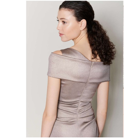 Talbot Runhof Stone Evening Gown NWT Size 4 Mermaid Formal Dress Made in Germany - Picture 5 of 6